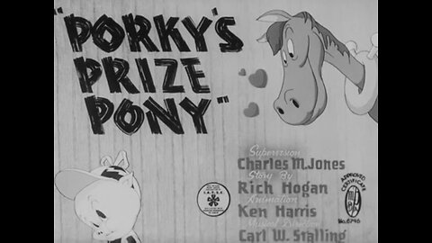 1941, 6-21, Looney Tunes, Porky’s Prize Pony