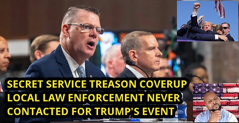Secret Service Commits Treason in Trump Assassination Attempt.