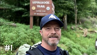 Loyalsock Trail Thru Hike 2024 Part 1 - Hazy Hot and Humid Heatwave Hiking