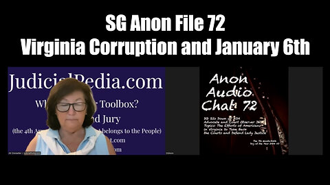 SG Sits Down w/ ADA Advocate and Public Court Watcher JW Grenadier: Virginia Corruption and January