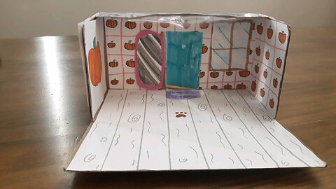 I crafted a Calico Critter house! Part 1.