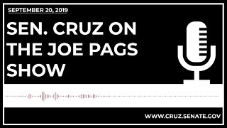 Sen. Cruz on the Joe Pags Show Discussing Grassley-Cruz and the Second Amendment