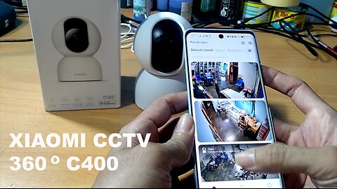 Cara Setting Menghubungkan Camera Xiomi Mi Home C400 Dengan HP Android