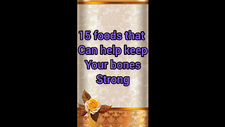 15foods that can help keep your bones strong