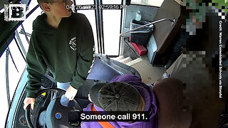Middle Schooler Jumped Into Action When School Bus Driver Went Unconscious