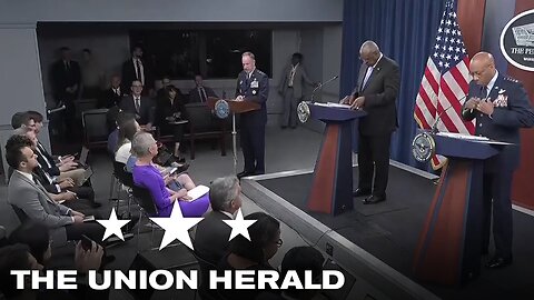 Defense Secretary Austin and Joint Chiefs of Staff Chair General Brown Hold a Press Conference