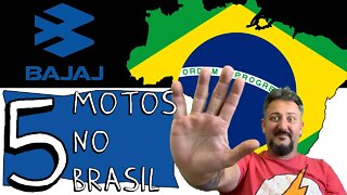 5 MOTOS da BAJAJ que poderão VIR para o BRASIL, o que esperar? CHORA HONDA..