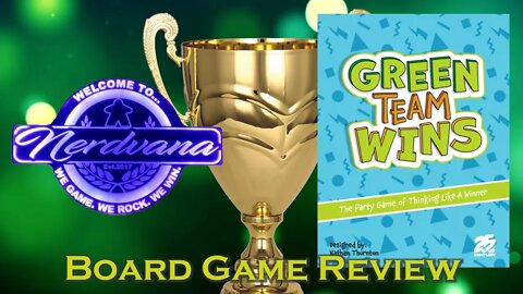 Green Team Wins Board Game Review