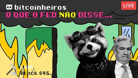 Tá tudo tranquilo! Pode confiar no FED - LIVE Bitcoinheiros