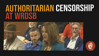 WRDSB Delegation: Carolyn Burjoski Addresses Board Censorship - May 13, 2024