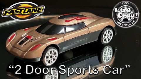 “2 Door Sports Car” in Rose Gold- Model by Fast Lane.