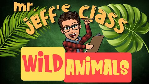 LEARN WILD ANIMAL NAMES | Animals for Kids to Learn | GREAT FOR KIDS, TODDLERS & BABIES Aprende los Nombres de los Animales Naturaleza en Inglés