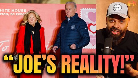 JOE BIDEN’S AWKWARD ATTEMPT TO KISS HIS WIFE ON VALENTINES DAY