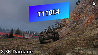 T110E4 (8,3K Damage) | World of Tanks