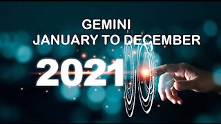 GEMINI 2021 JANUARY TO DECEMBER-LOVE AND NEW PROJECTS!