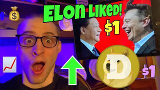 Elon Musk Just Liked My Tweet!!! 🚀 DOGECOIN & BITCOIN SPIKING ⚠️