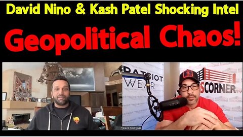 Kash Patel "We Are Already In WW3 And Newsom Will Be The Nominee" - Nino's Corner