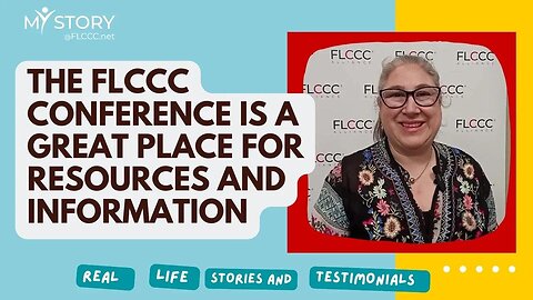 For Beatrice Casini the FLCCC Conference Is a Great Place To Go for Resources and Information