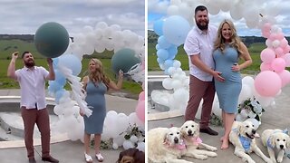 April Fools' Day turns into emotional family reveal for expecting couple