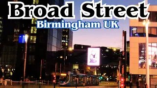 Birmingham Broad Street Sunday Night Life 2023