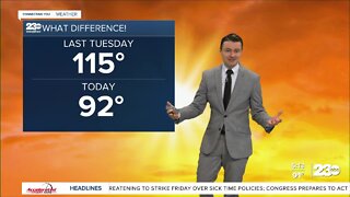 23ABC evening weather update September 13, 2022