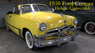 1950 Ford Custom Deluxe Convertible - Flathead V8