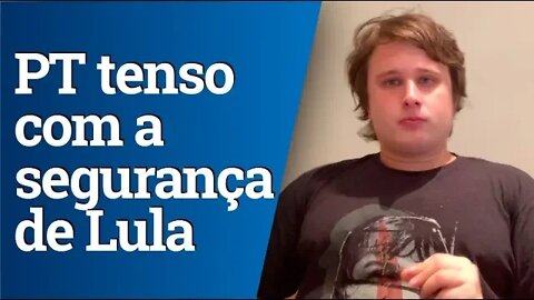 PT tenso com segurança de Lula após soltura