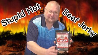 Stupid Hot Beef Jerky Challenge and Review