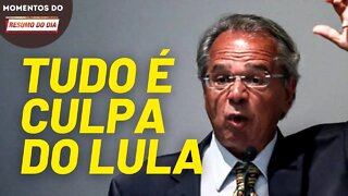 Para Guedes Lula é o culpado da crise | Momentos Resumo do Dia