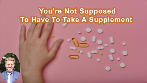 You're Not Supposed To Have To Take A Supplement To Reverse Depression, You're Supposed To Be Living
