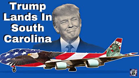 Video Clip: President Donald J. Trump (GREATEST PRESIDENT EVER) Lands In South Carolina - 9-25-23