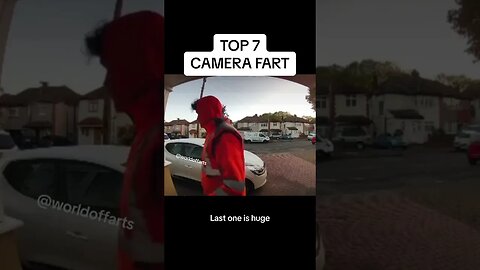 Waint until the last one ! Top 7 camera farts #fart #compilation