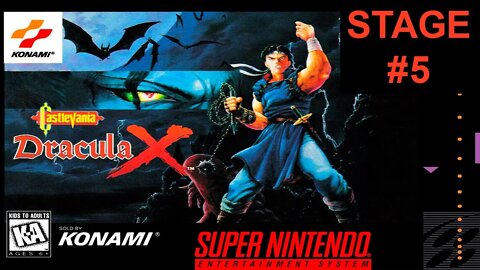 [SNES] - Castlevania: Dracula X - [Stage 5] - 1440p