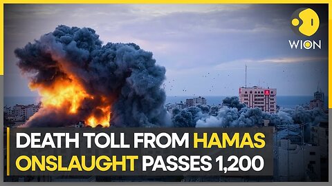 Israel and Palestine war Israel at war with Hamas as death toll surpasses 1200
