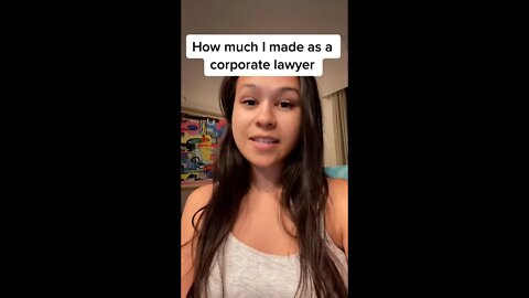 How much I made as a corporate lawyer (lawyer, legal adviser, legal expert, attorney, #shorts