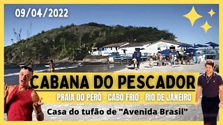 💚💛🌞💥CABANA DO PESCADOR ( CASA DO TUFÃO DA NOVELA AVENIDA BRASIL) - PRAIA DO PERÓ - 🌞CABO FRIO - RJ