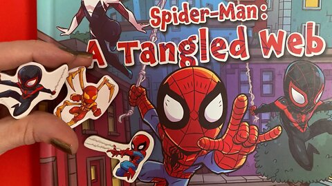 SPIDEY AND HIS AMAZING FRIENDS TOY KIDS BOOK READ ALOUD ADVENTURE STORYTIME