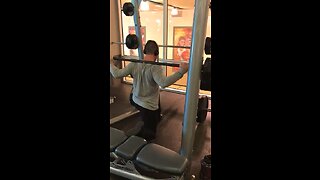 Lunges on the Smith Machine