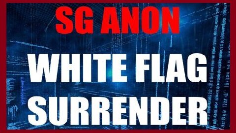 SG Anon Discusses White Flag Surrender with Nicholas Veniamin