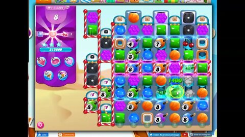 Candy Crush Level 3865 Talkthrough, 20 Moves 0 Boosters