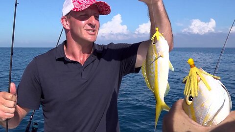 Fishing for dinner in the FL keys (catch and cook)