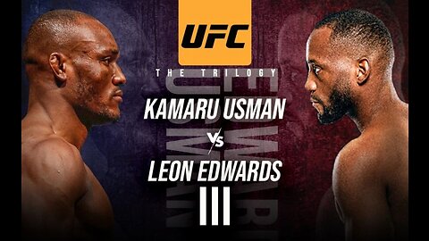 UFC 286: Leon Edwards vs Kamaru Usman 1&2 Full Match Highlights