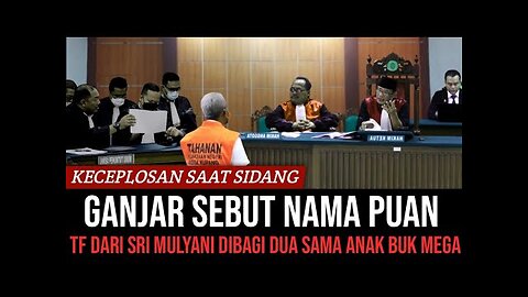 Ganjar Pranowo Keceplosan, Sebut Nama Puan Maharani Puteri Mahkota Megawati Terima Transfer Dari Sri Mulyani
