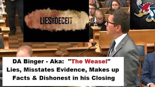 Kyle Rittenhouse Trial - 41 - DA / Prosecutor Closing Argument - Lots of Lies & Deception