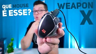 Mouse Gamer Adamantium WEAPON X - QUE MOUSE INSANO!