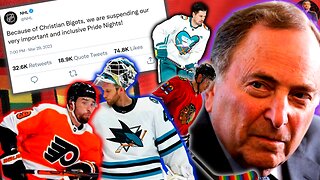 NHL Players Have ENOUGH of PRIDE Propaganda! League Dropping Pride Night Degeneracy!