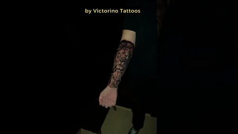 Stunning Work By Victorino Tattoos #shorts #tattoos #inked #youtubeshorts