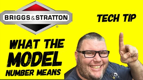 WHAT YOUR BRUGGS AND STRATTON MODEL MEANS