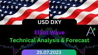 DXY & USD index Technical Analysis & Forecast 25.07.23