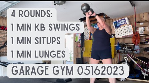Garage Gym Workout 05162023